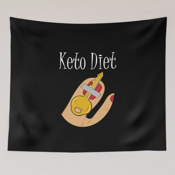Artikelvorschau, Keto-Diät (Schlüsselzehe) entworfen und verkauft von smailjr.