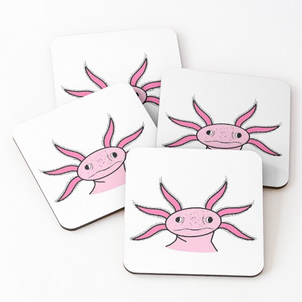 Item preview, Cute Axolotl (Pink Version) designed and sold by HeyJackItsSteve.