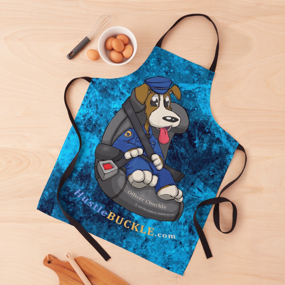 Hustle and Buckle with Officer Chuckle Apron