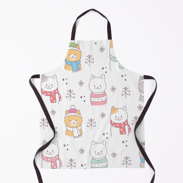 Item preview, Cats and Winter Print designed and sold by Pinkmagenta.