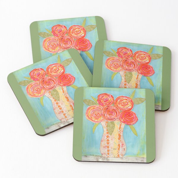 Item preview, Floral Vase designed and sold by Mahli's  Artful Whimsy.