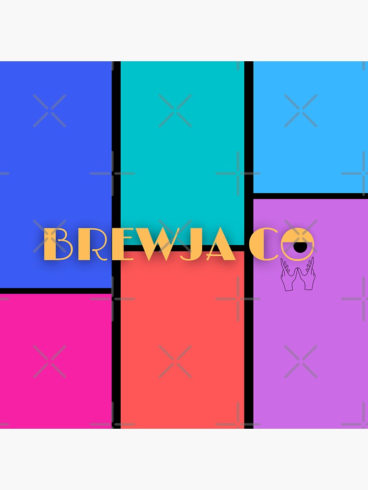 Thumbnail 3 of 3, Sticker, Brewja Co Logo designed and sold by BrewjaCo.