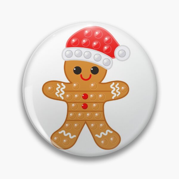 Item preview, Cute Christmas Gingerbread Man Pop It designed and sold by michellejustice.