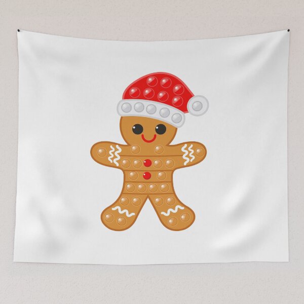 Item preview, Cute Christmas Gingerbread Man Pop It designed and sold by michellejustice.