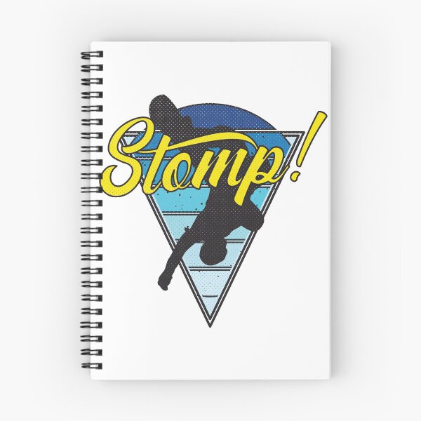 Item preview, Stomp! Retro Sunset Snowboarder designed and sold by JordanHolmes.