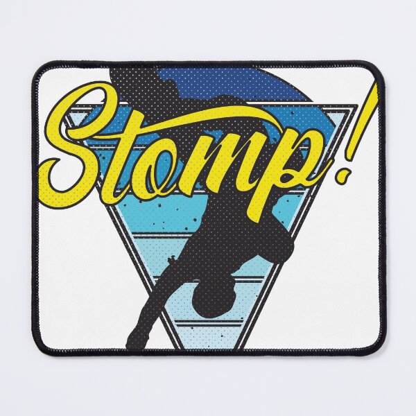 Item preview, Stomp! Retro Sunset Snowboarder designed and sold by JordanHolmes.