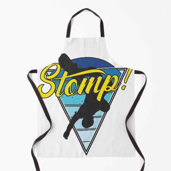 Item preview, Stomp! Retro Sunset Snowboarder designed and sold by JordanHolmes.