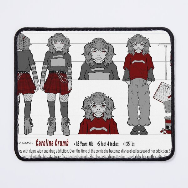 Item preview, Caroline Crumb Character Design designed and sold by Lil SLiP.