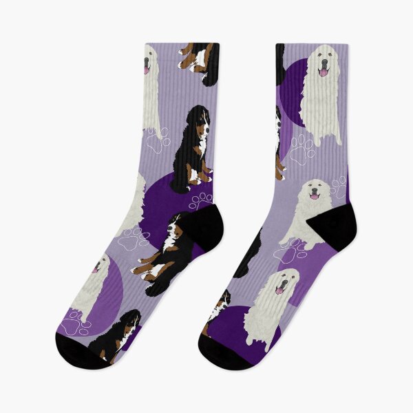 Item preview, Great Pyrenees and Bernese Mountain Dog Pattern designed and sold by KantstandyaC.