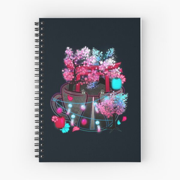 Item preview, Cyberpunk Sakura Teacup designed and sold by heysoleilart.