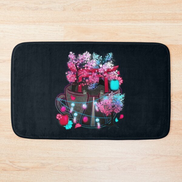 Item preview, Cyberpunk Sakura Teacup designed and sold by heysoleilart.