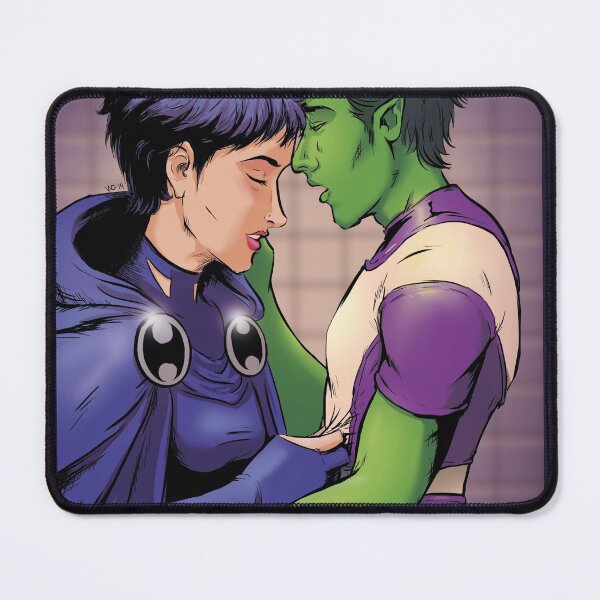 Item preview, Raven and Beast Boy designed and sold by kryptocow.