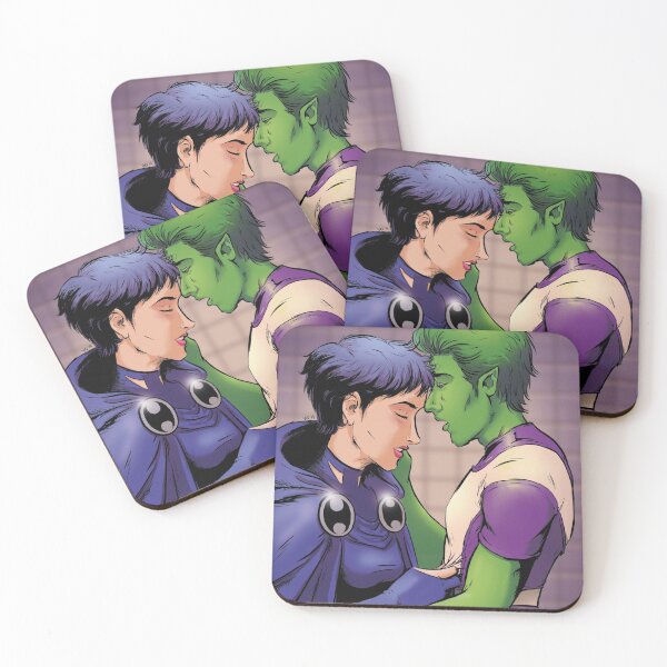 Item preview, Raven and Beast Boy designed and sold by kryptocow.