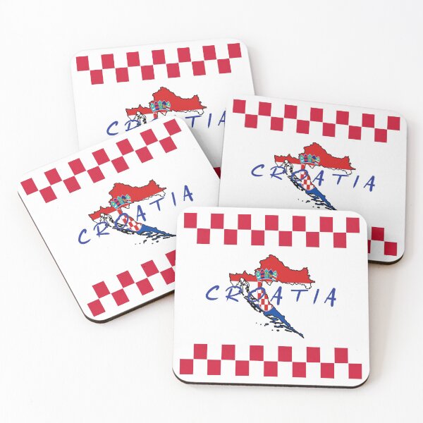 Item preview, Croatia chequey designed and sold by oxoxoxo.