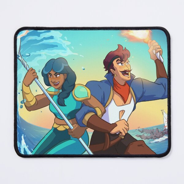 Item preview, The Water Princess and the Pyromaniac designed and sold by kryptocow.