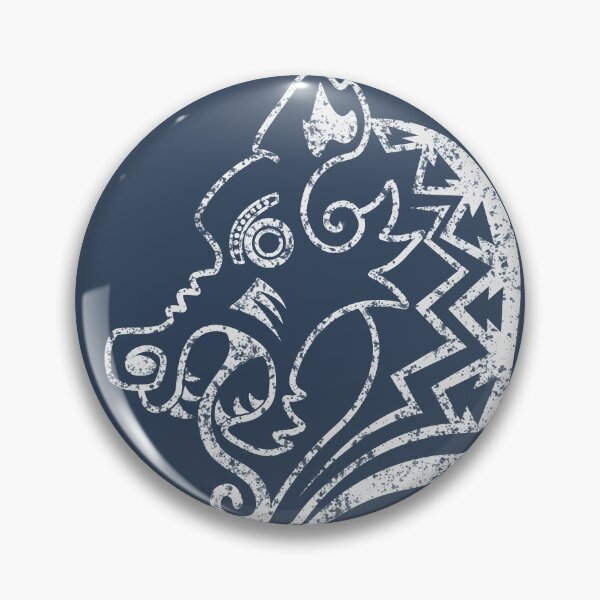 Item preview, Wolf Viking Longship Prow Beast Design in Warrior White designed and sold by Spammabelle.