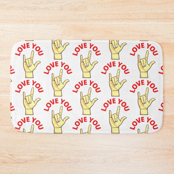 Item preview, SIGN LANGUAGE-LOVE YOU-HAND GESTURE-COMMUNICATE EMOTIONS designed and sold by MrCreativeArts.