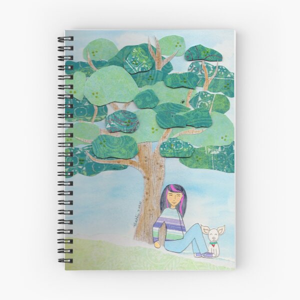 Item preview, Under a tree with Eva & Mahli designed and sold by Mahli's  Artful Whimsy.