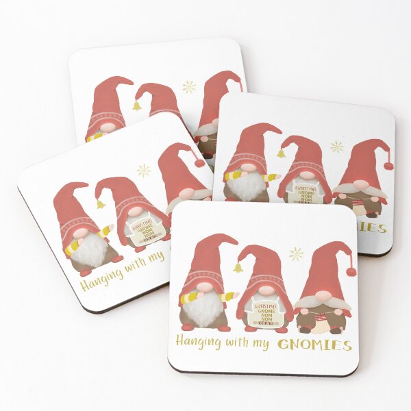 Item preview, Hanging With My Gnomies - Christmas Funny Gnomes designed and sold by ViewerEqualsPhoton.