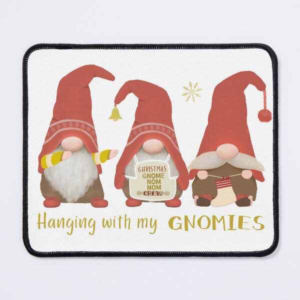 Item preview, Hanging With My Gnomies - Christmas Funny Gnomes designed and sold by ViewerEqualsPhoton.