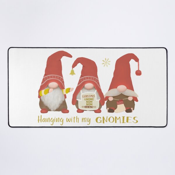 Item preview, Hanging With My Gnomies - Christmas Funny Gnomes designed and sold by ViewerEqualsPhoton.