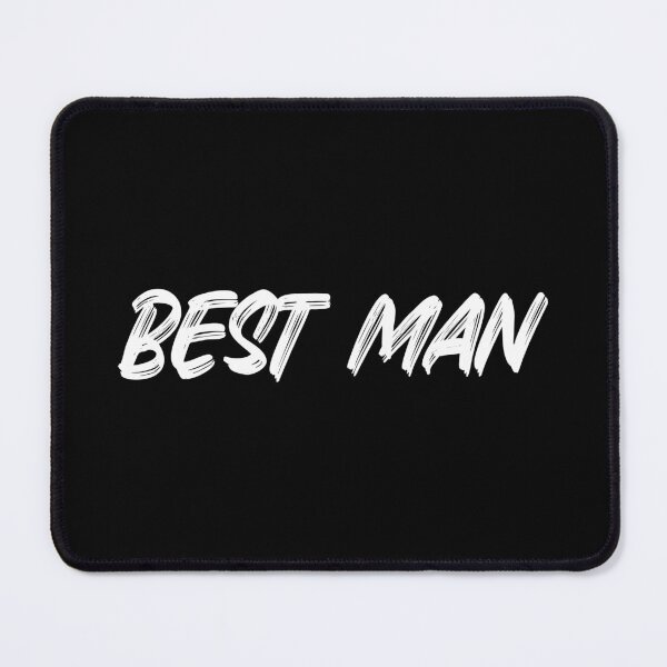 Item preview, Best Man (white) designed and sold by Allyoudois.