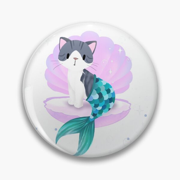 Artikelvorschau, Purrmaid, Cat Mermaid, Mercat entworfen und verkauft von ikigaicreations.