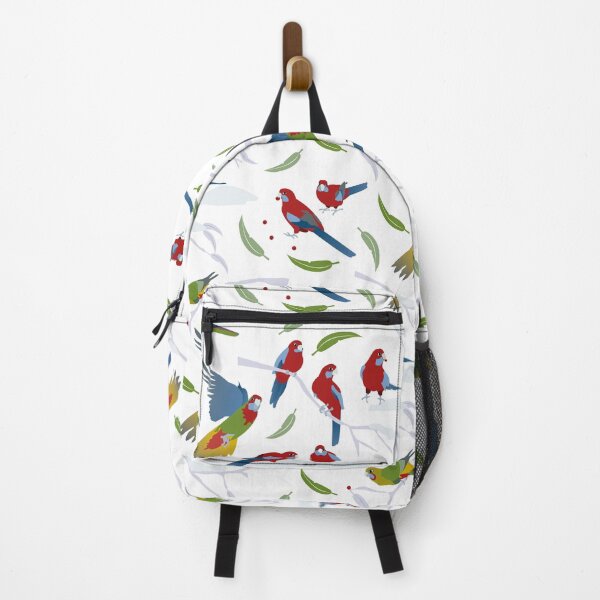 Item preview, Crimson Rosellas in the Snow designed and sold by Colour Angel by KV.
