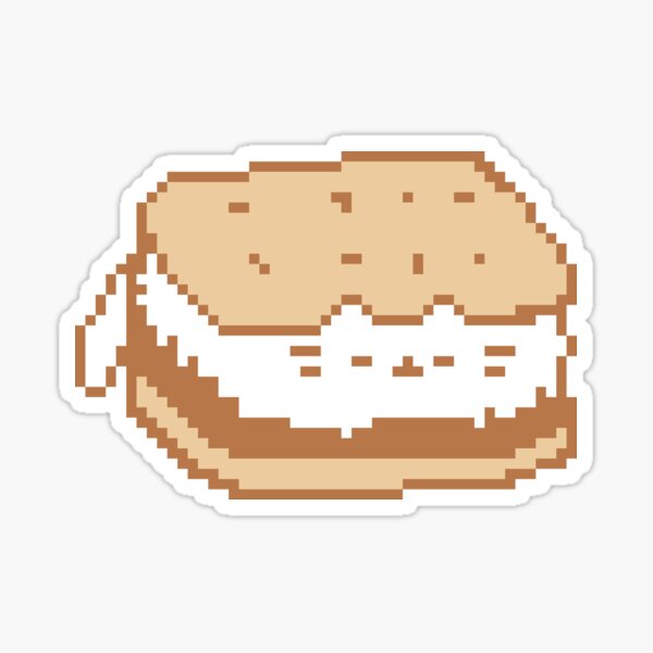 Smore Cat Pixel Art