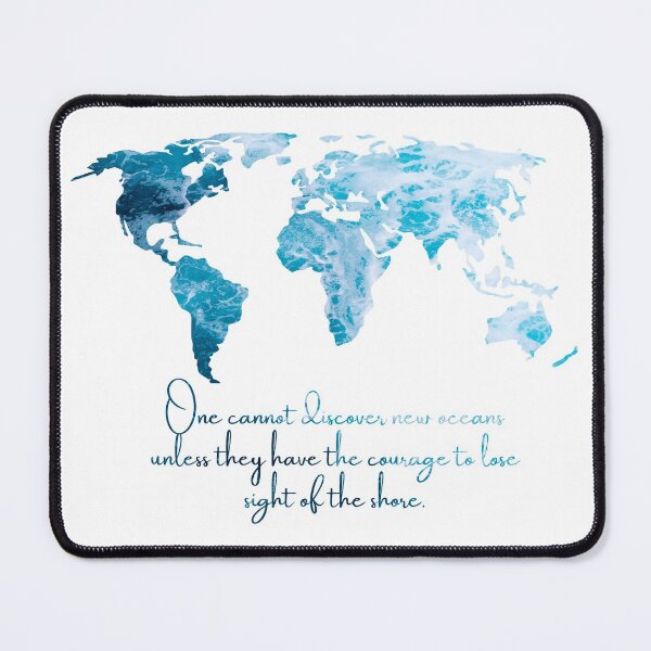 Item preview, World Map with an Ocean Underlay designed and sold by AdoptKM.