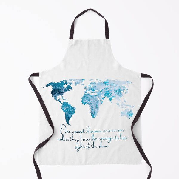 Item preview, World Map with an Ocean Underlay designed and sold by AdoptKM.