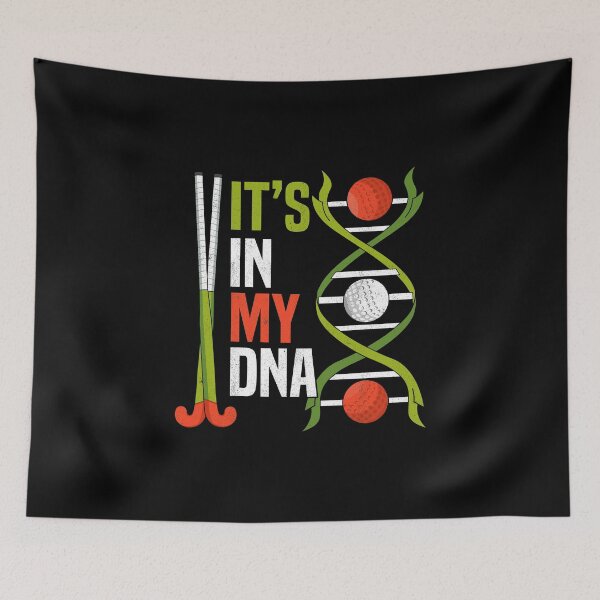 Item preview, ITS IN MY DNA Sports Field Hockey Player designed and sold by Printed-Memes.