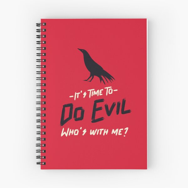 Item preview, It's Time To Do Evil Who's With Me designed and sold by Mysmartworld.