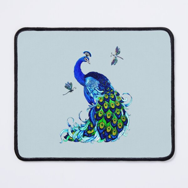 Item preview, Peacock and Dragonfly Design designed and sold by EverIris.