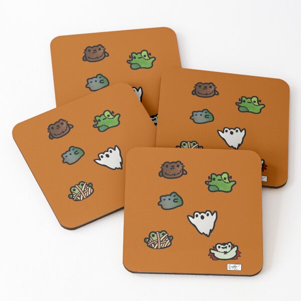 Item preview, Halloween Frogs Doodle designed and sold by tdoodles.