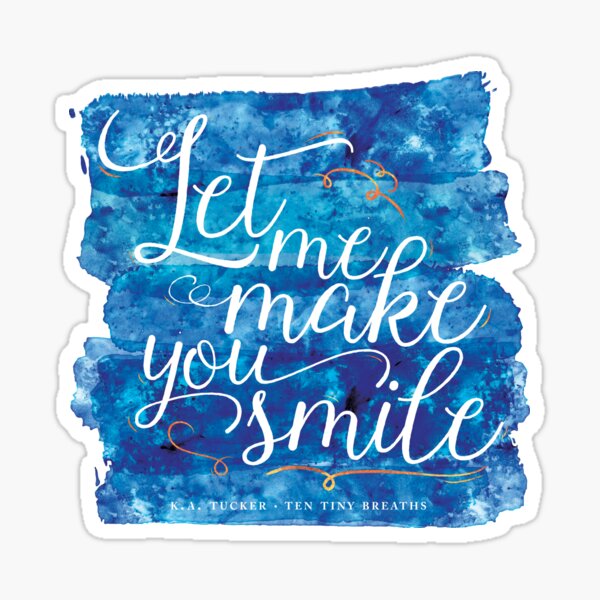Let Me Make You Smile Sticker