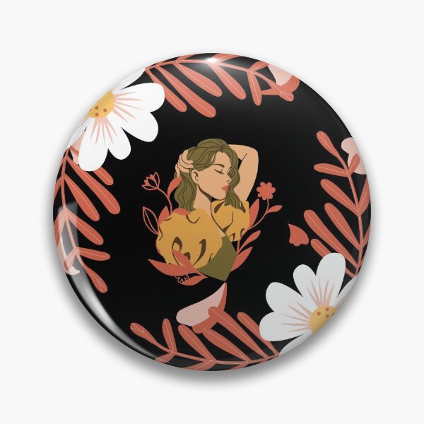 Item preview, Pretty Flower Lady  designed and sold by SimpleLee.
