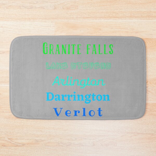 Item preview, Granite Falls, Lake Stevens, Arlington, Darrington, Verlot Design designed and sold by Constant Readers.