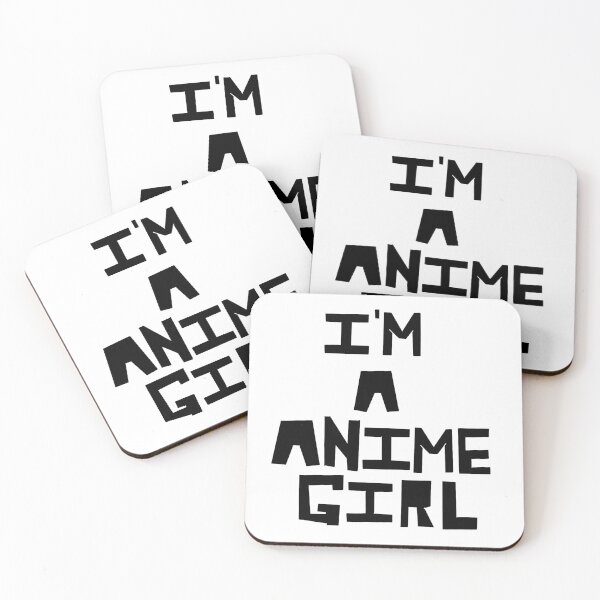 Item preview, I'm a anime girl black text version designed and sold by Aat8530.