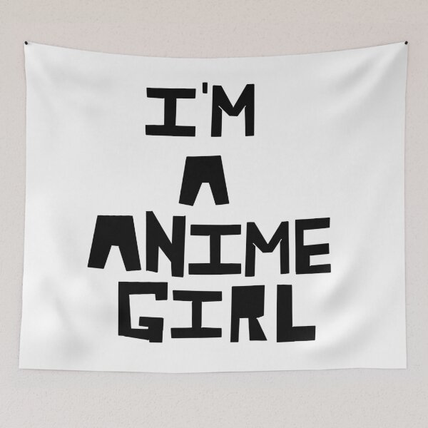 Item preview, I'm a anime girl black text version designed and sold by Aat8530.