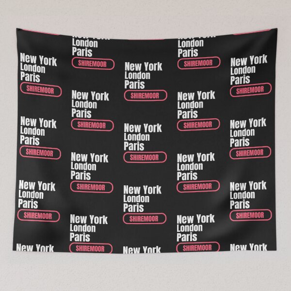 Item preview, New York London Paris Shiremoor designed and sold by MerchByCraig.