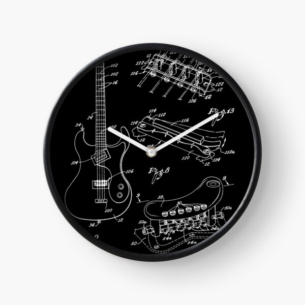 Bass Guitar Clock
