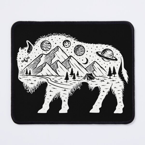 Item preview, Wanderlust Bison  designed and sold by noveltiko.
