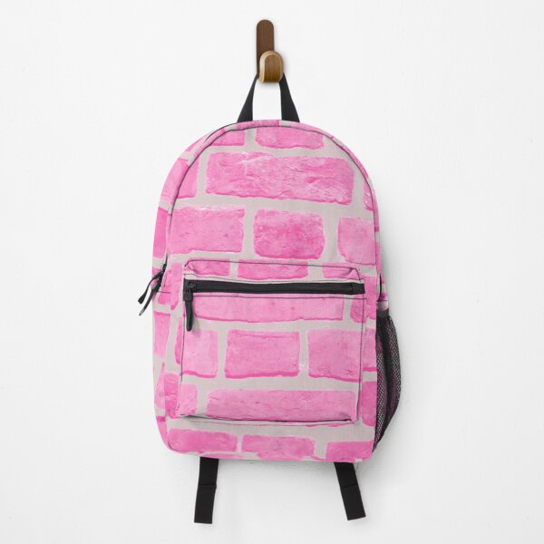 Item preview, Brick Wall 3 - Pink and Gray Rustic designed and sold by AlteredAtelier.