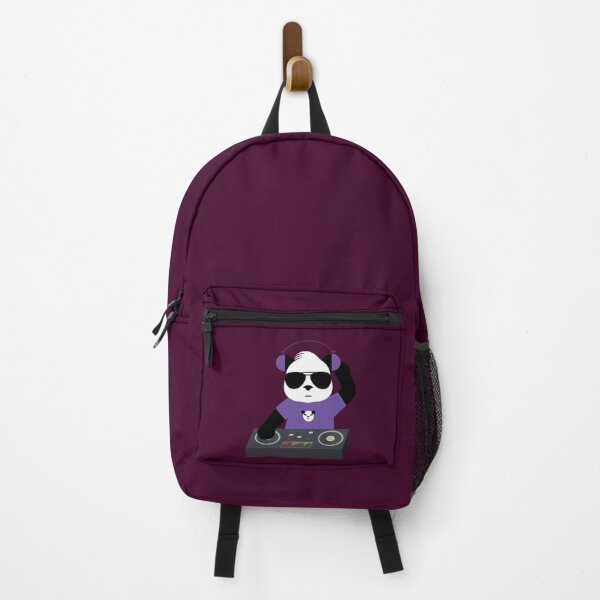 Item preview, Dj Panda with purple shirt designed and sold by Dalevalart.