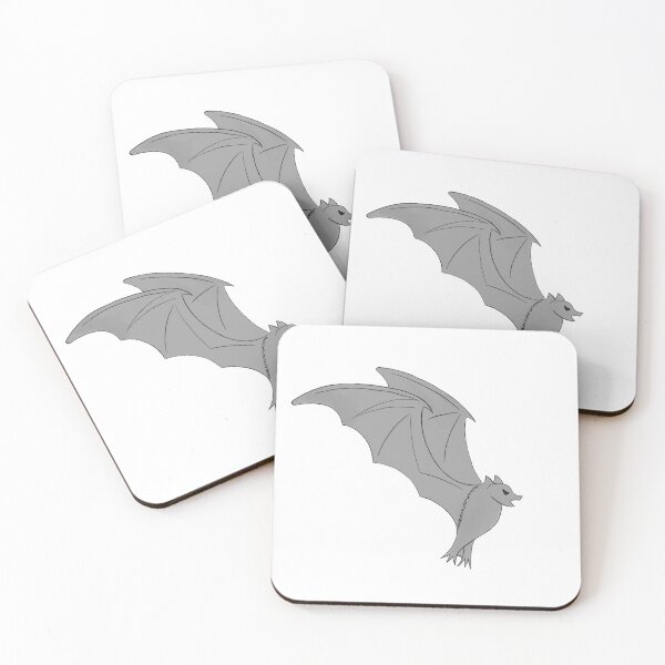 Item preview, Gray Bat in Flight designed and sold by nats-designs.