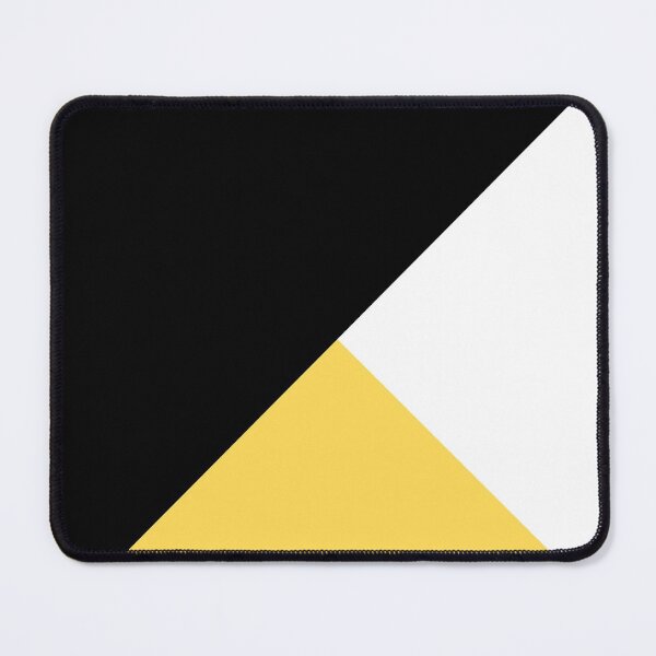 Item preview, Tricolor Black Mustard Yellow And White designed and sold by rewstudio.