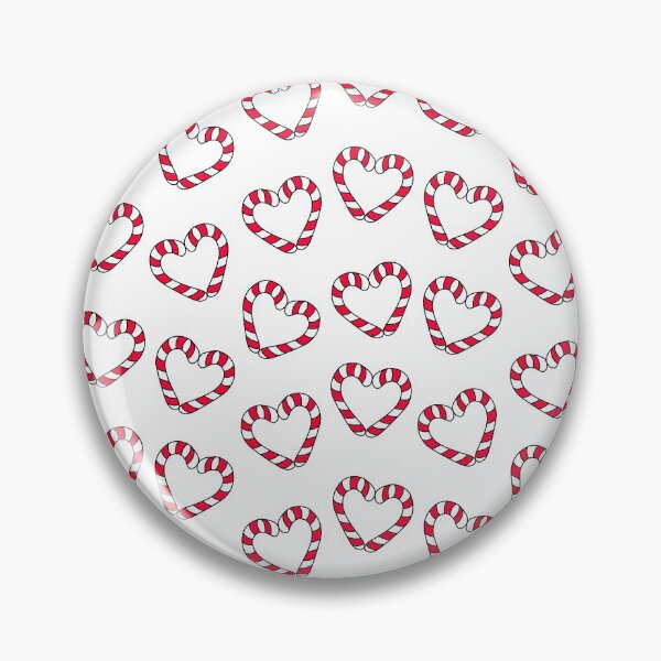 Item preview, Cute Christmas Valentines Day Candy Cane Hearts Cartoon Pattern, made by EndlessEmporium designed and sold by EndlessEmporium.