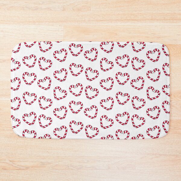 Item preview, Cute Christmas Valentines Day Candy Cane Hearts Cartoon Pattern, made by EndlessEmporium designed and sold by EndlessEmporium.
