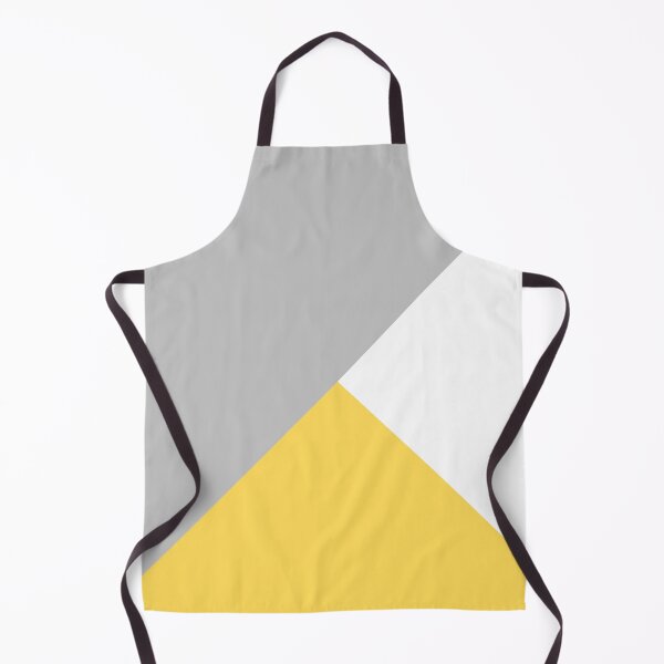 Item preview, Tricolor Silver Gray Mustard Yellow And White designed and sold by rewstudio.